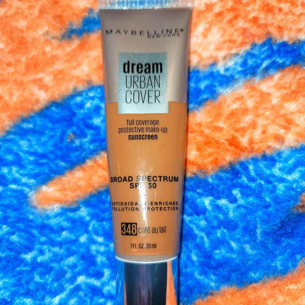 Dream Urban Cover Full Coverage + SPF50 Liquid Foundation - CAFE AU LAIT #348